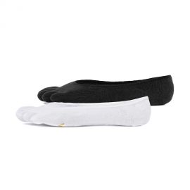 Vibram 5TOE Sock Ghost 2 Pack (white/black)